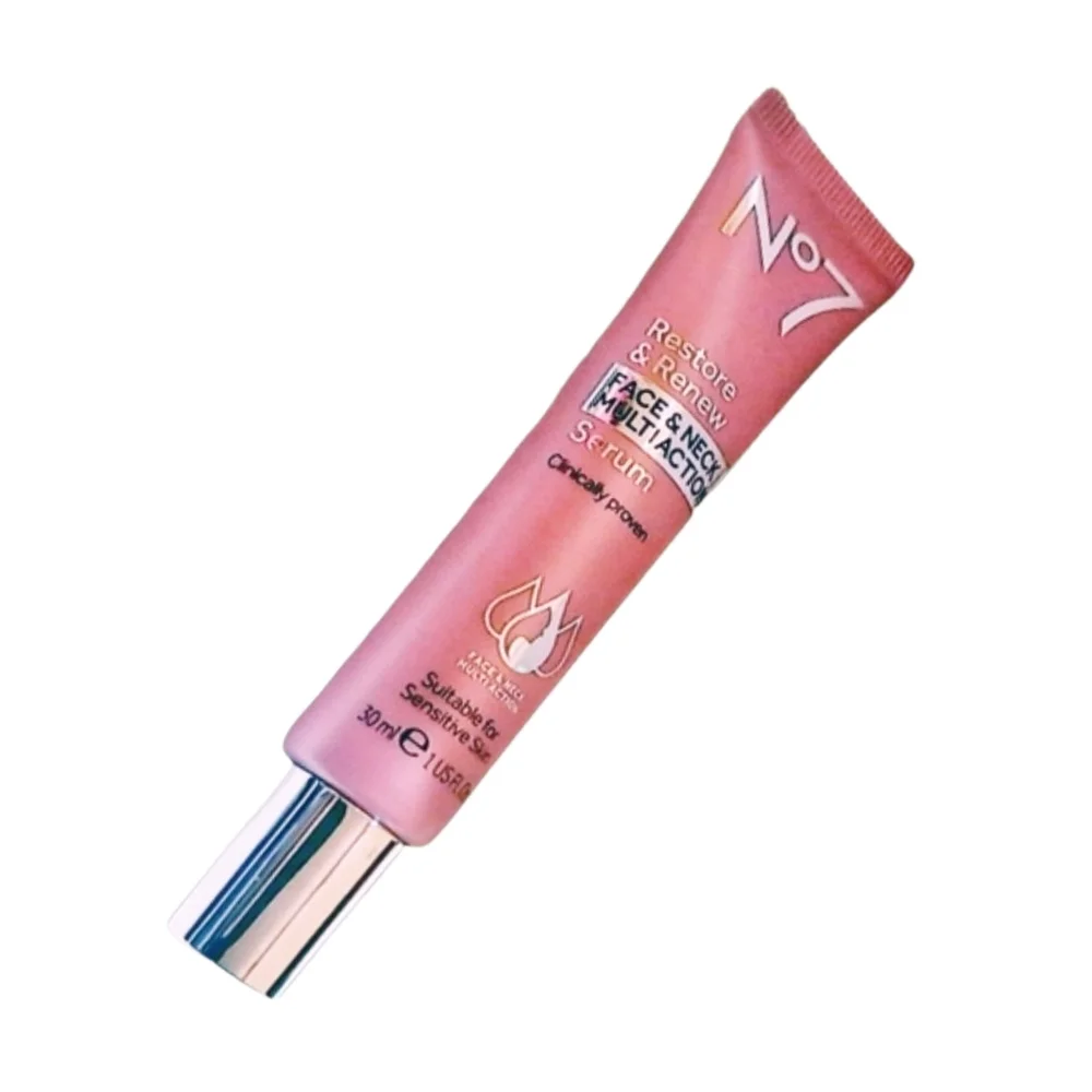 No. 7 Face & Neck Multi Action Serum for Sensitive Skin 1 FL OZ